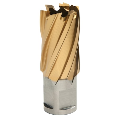 Hougen 11/16 in. X 1 in. 12,000-Series TiN Annular Cutter 12622